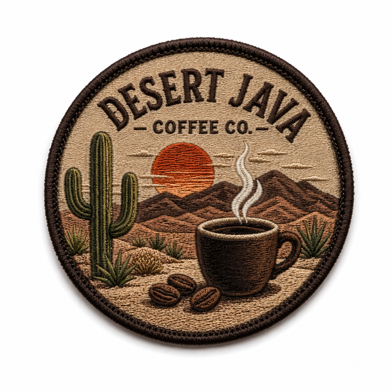 Custom embroidery patch